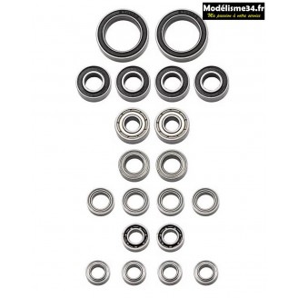 Hobbytech Kit complet roulements Over D10 : OVD-004