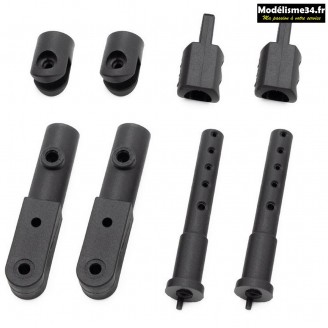 Hobbytech Kit fixation carrosserie Over D10 : OVD-013 