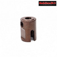 HERCHR Lot de 8 amortisseurs à rotule pour Voitures RC, 0,28x0,23 Pouces Embouts de biellette à rotule pour Voitures Anti-Vibrations et légers