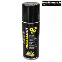 Hobbytech Nettoyant type freins GREASE OUT 400ml : HTC-1921 