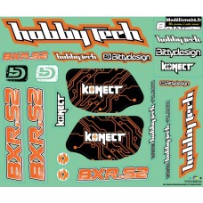 Planche de stickers Hobbytech BXR.S2 : STICK-BXR.S2