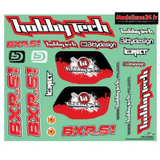 Planche de stickers Hobbytech BXR.S1: STICK-BXR.S1 