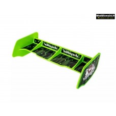 HobbyTech - Aileron buggy 1/10 plastique vert+stickers: HT-501554