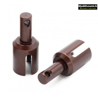 Hobbytech Noix de diff. Spirit NXT EVO RR "Spring Steel" (x2) : STRS-140