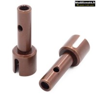 Hobbytech Axes de roues arrières Spirit NXT EVO RR "Spring Steel" (x2) : STRS-142