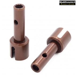 Hobbytech Axes de roues arrières Spirit NXT EVO RR "Spring Steel" (x2) : STRS-142