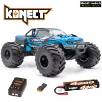 HobbyTech ROGUE TERRA brushless SPORT Bleu-PACK accus et chargeur : 1.ROGT.SP.BL-PACK