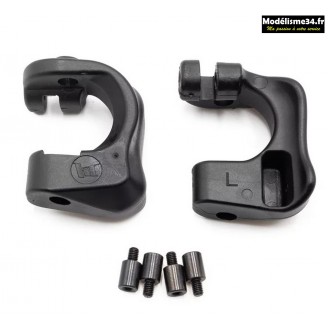 Hobbytech Etriers avants Rogue version 2024 + vis : ROG-082