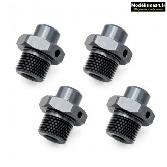 Hobbytech Hexagone de roue pour Rogue Buggy : ROG-087