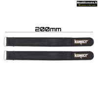 Konect Strap pour accus LiPo 300 mm (2 pieces) : KN-LIPO.STRAP-200 