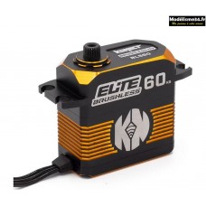 Servo Konect Elite brushless 60Kg/0.10s-8.4V : KN-BLS60
