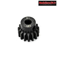 Konect - Pignon moteur M1 ø5mm 15 dents en acier : KN-180115