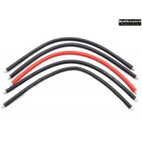 Konect Set de 5 cables 11AWG silicone - L180mm : KN-130204
