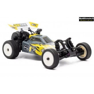 32one MB24 1/24 Buggy Jaune-Gris : ONE32-32124T1 