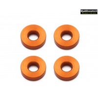 Hobbytech entretoise aluminium Orange 3x7, 5x2mm : STRX-184