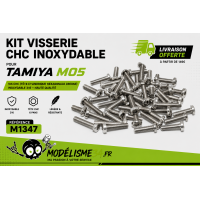 Kit visserie CHC inoxydable pour Tamiya M05 chassis : m1347