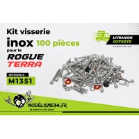 Kit visserie CHC inoxydable pour le Rogue Terra : m1351