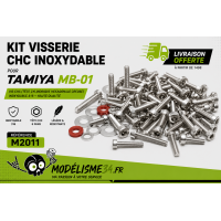 Kit visserie CHC inoxydable pour Tamiya MB-01 : m2011