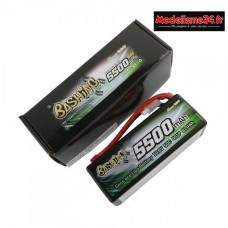 Batterie Gens Ace Pack Lipo 4S-14.8V-50C-5500 prise deans : GE3-5500-4D