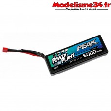 Batterie Power Plant Peak lipo 3S-11.1V-5000-45C-Deans 12AWG - PEK00553