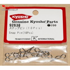 Clips de carrosserie Kyosho 1/10 (10) - K.92638