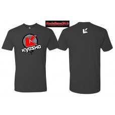 Kyosho T-shirt K-circle gris - XL : 88009XL
