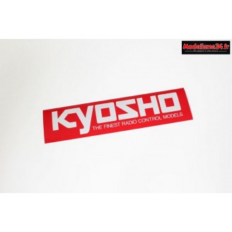 Kyosho Autocollant logo M (290x72mm) : 87003