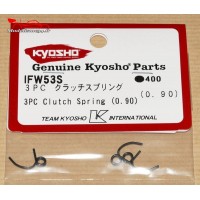 Kyosho Ressorts d'embrayage 3 points  (0.9MM) - IFW53-S