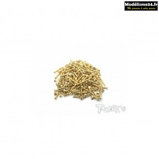 T-Work's Kit de vis Nitride Gold complet pour TKI4 : TGSS-TKI4