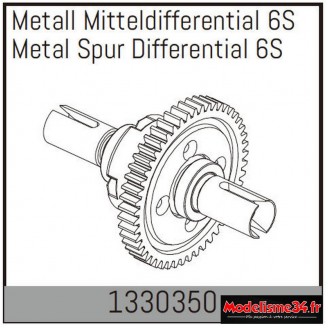 Absima Metal Différentiel central 6S : 1330350