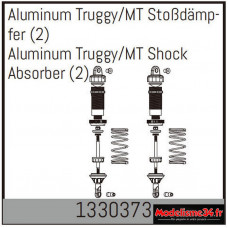 Absima Amortisseur Truggy/MT en aluminium (2) : 1330373