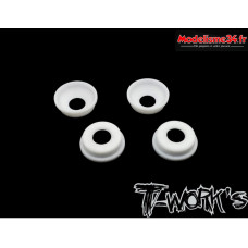 T-Work's Coupelles de fusée avant Téflon (x4) MBX8/7R/7 : TO268M