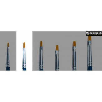 Italeri Pinceau plat 00 : 51222