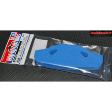 Tamiya Pare-choc mousse bleu pour chassis TT-01 / TT-02 : 53683