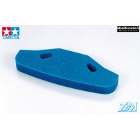Tamiya Pare-choc mousse bleu pour chassis TT-01 / TT-02 : 53683