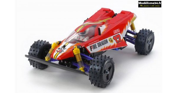 Braccio Sospensione Jazrider Alluminio Rosso F/R Per Tamiya Thunder / Fire Dragon 1/10