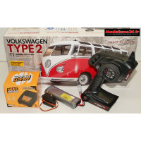 Combi luxe complet Tamiya VW combi type 2 (T1) 1/10 kit M-06L