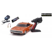 Kyosho Fazer mk2 (L) Dodge Charger 1970 OR 1/10 Readyset+ chargeur et batterie : : 34417T1Bcombo 